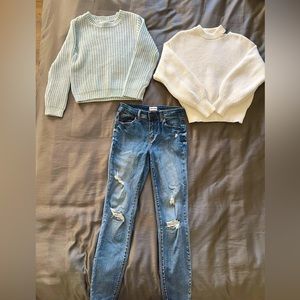 Full tilt SWEATERS + RSQ JEANS